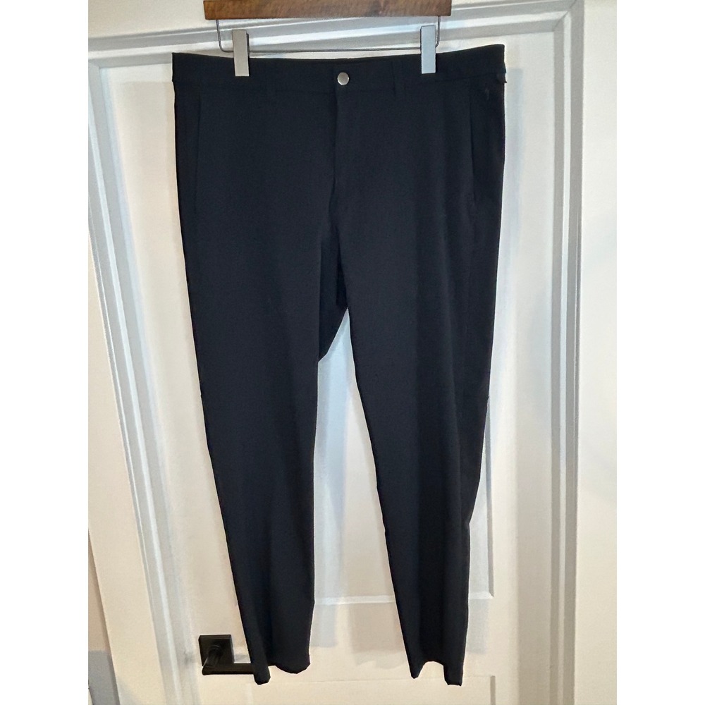 Lululemon Commission Pant Charcoal Gray 38 Tech Stretch Trousers Gorpcore